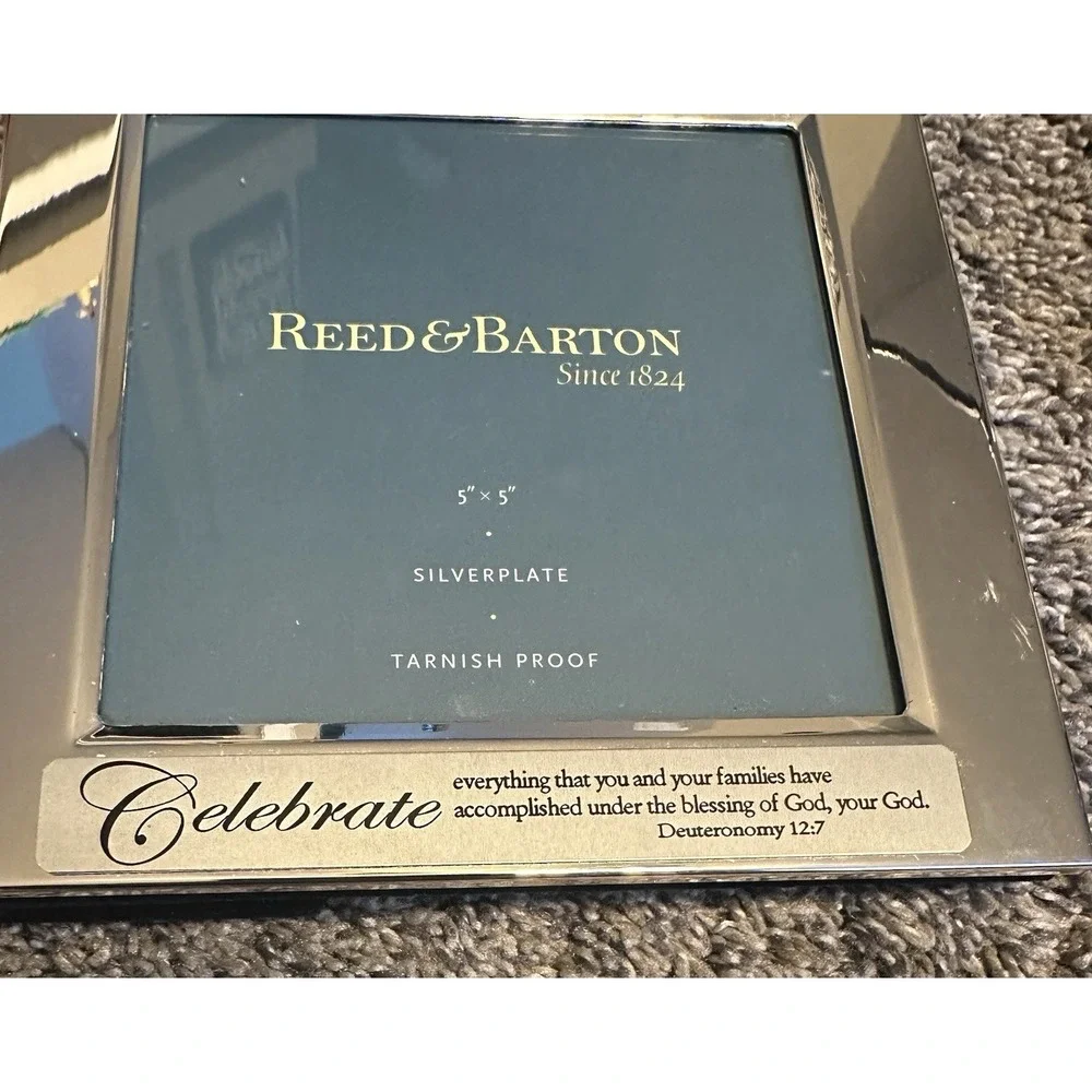 Reed & Barton Silver Plated Picture Frame - 5